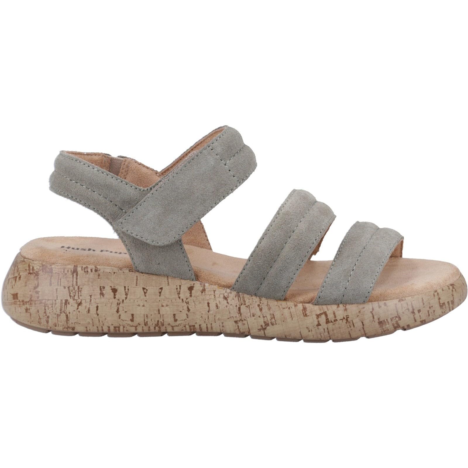 Hush Puppies Female Skye Sandal, Sage, 5