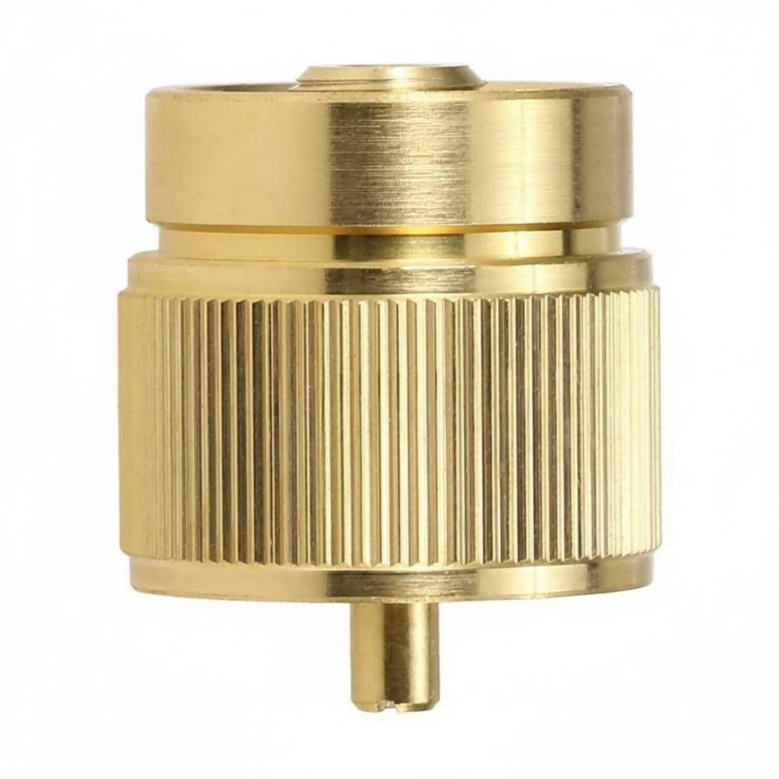 MAPP Gas Adapter Portable Camping Burner Energy Source Converter Camping Burner Gas Adapter Lightweight Compressed Gas Canister, Gold-picture-29