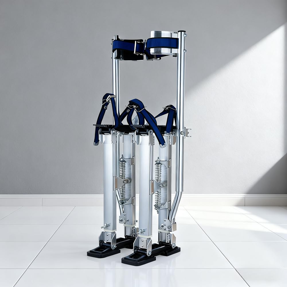 Échasses réglables en alliage d'aluminium pour rénovation intérieure et extérieure pour adultes, étriers de levage