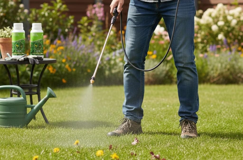 3 confezioni SELECTA Prodotto ad azione selettiva per prati e manti erbosi Uso e Dosi : diluire ml 150 in 4 lt d'acqua da distribuire in una superficie di 10 mq