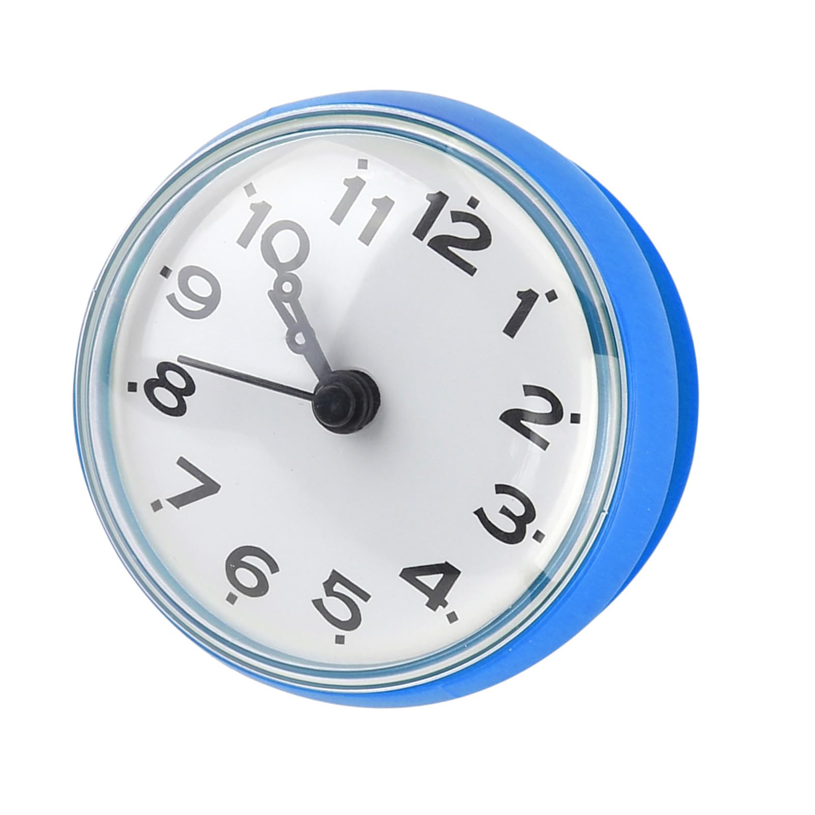 Shower Clock, Bathroom Clock Shower Clock Suction Wall Clock Shower Timer Bathroom Clock (Blue)