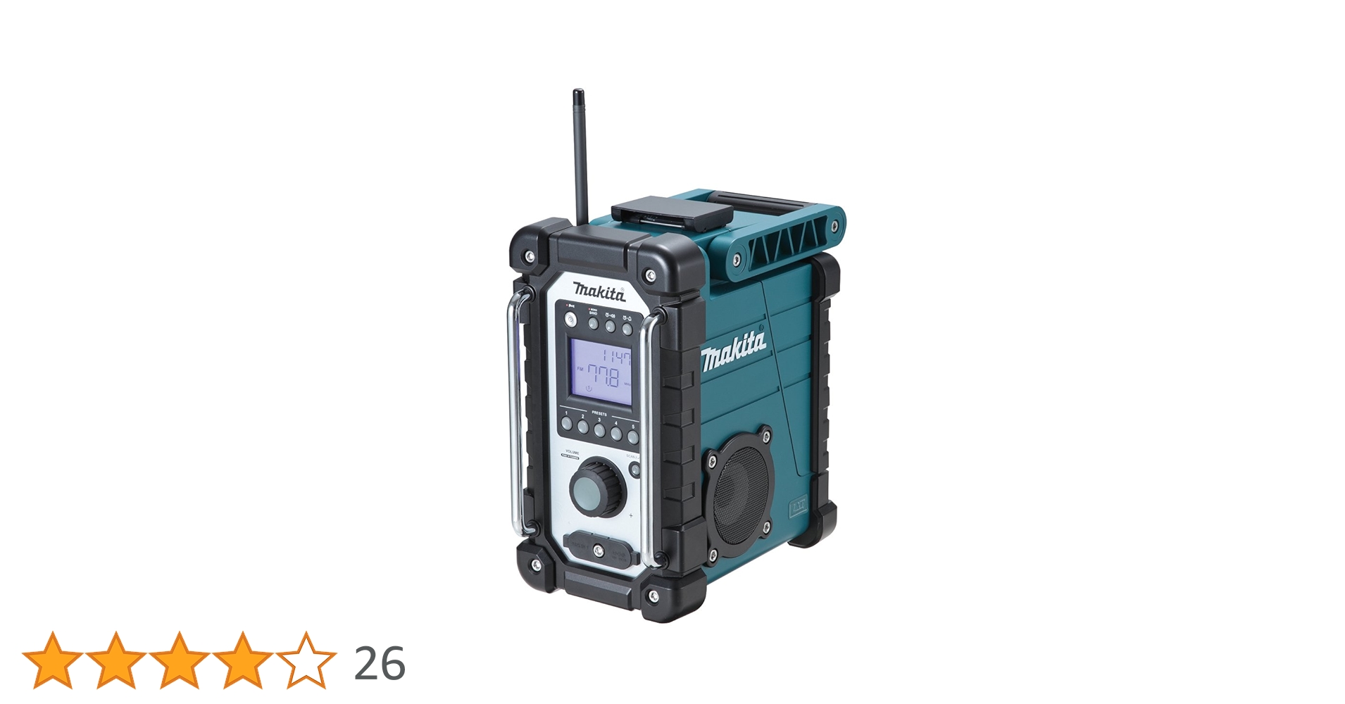 Amazon.co.jp: マキタ(Makita) 充電式ラジオ 青 (本体のみ