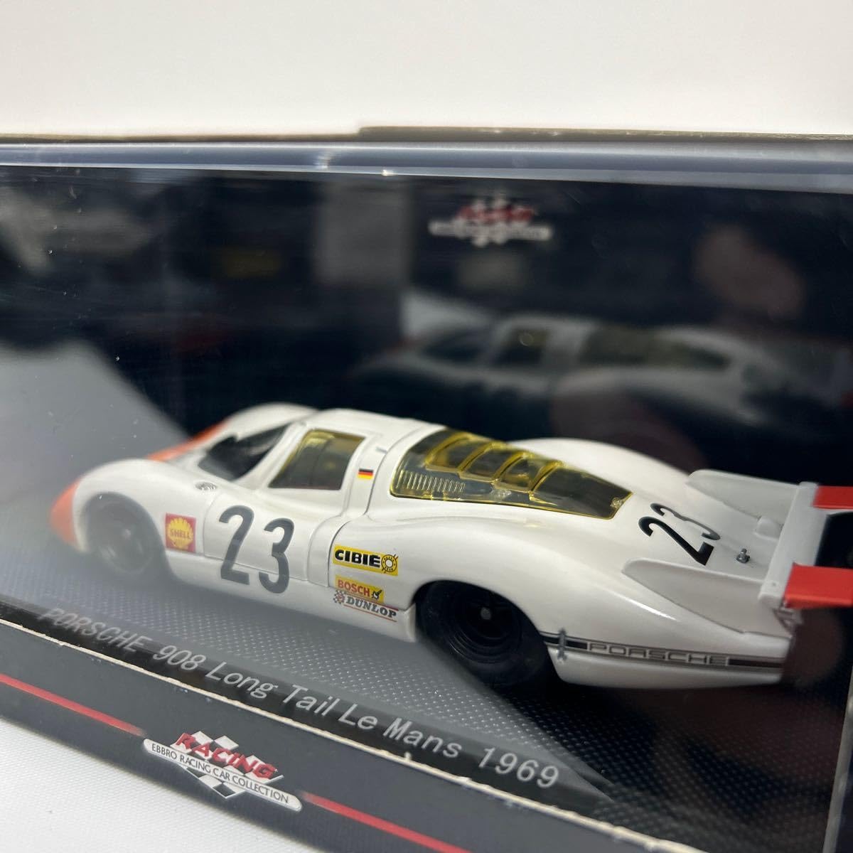 EBBRO ポルシェ 908 longtail le mans Ebbro 1:43 Porsche 908 Long Tail Le Mans #23 from Japan | eBay