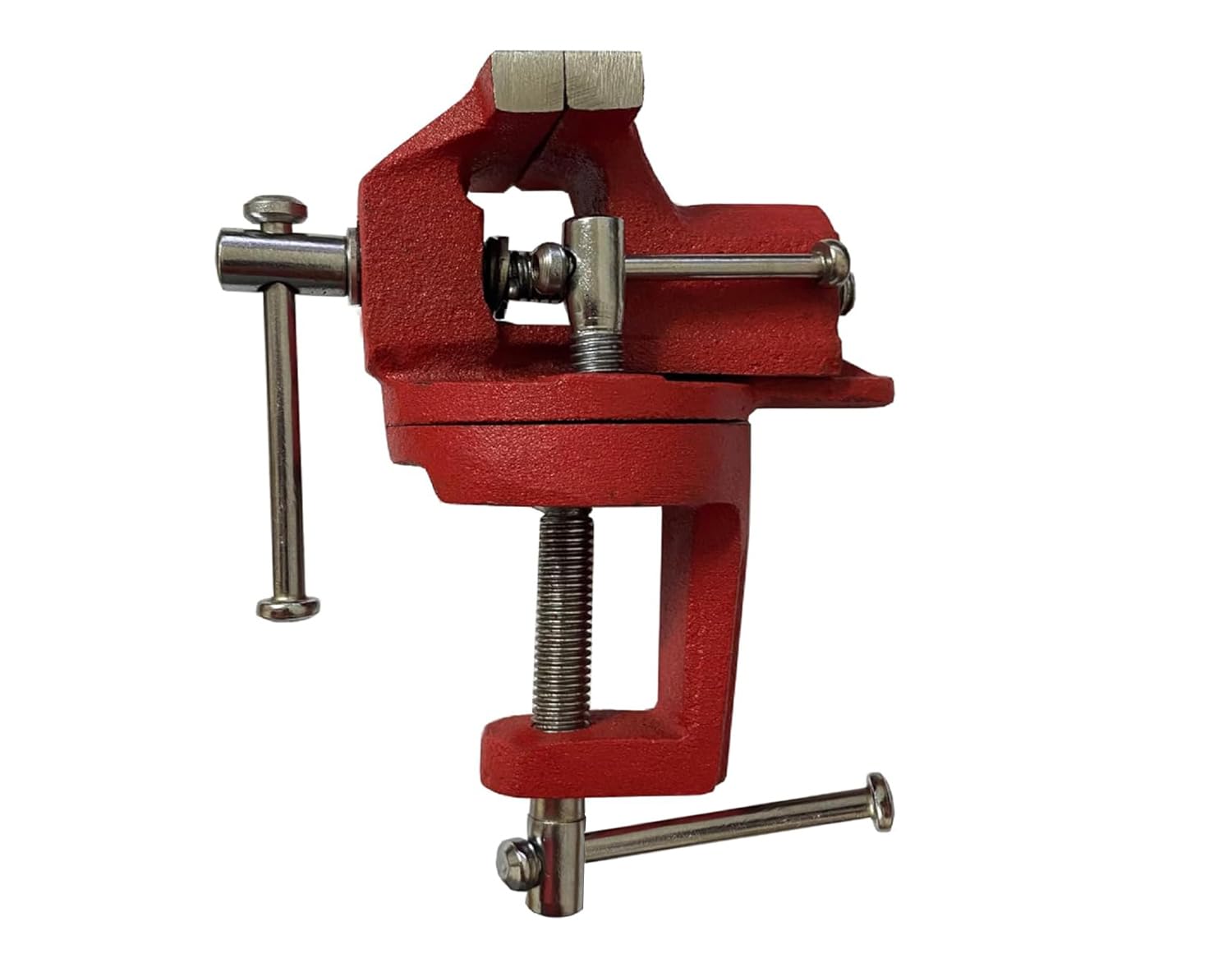 Kippen 1103BK - Morsa da Banco a Galletto da 60 mm. con Base Girevole