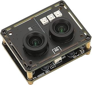 Módulo de câmera USB de 2MP, sensor COMS de 1/2,7 polegadas 1080P @ 30FPS HD Módulo de câmera dupla, câmera dinâmica ampla física binocular para Windows, para Android, para Linux