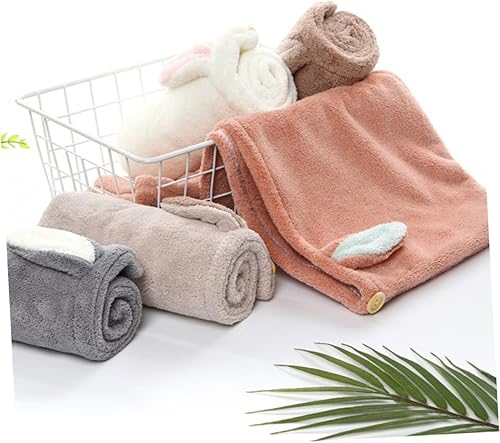 Miniatura 9 de 1pc Gorro de pelo seco Toalla de secado de pelo Toalla de pelo Niñas Sombreros Microfibra Toalla Seca Cabello Gorro Secado Rápido Sombrero de