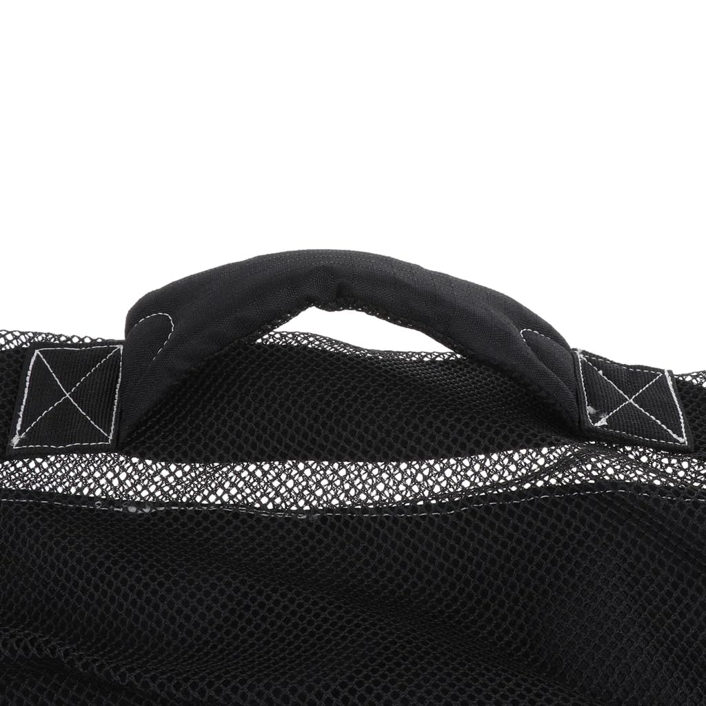 Zaino da 26 x 15 ' ' con coulisse, grande capacità, zaino per maschere subacquee, con tracolla, zaino da snorkeling