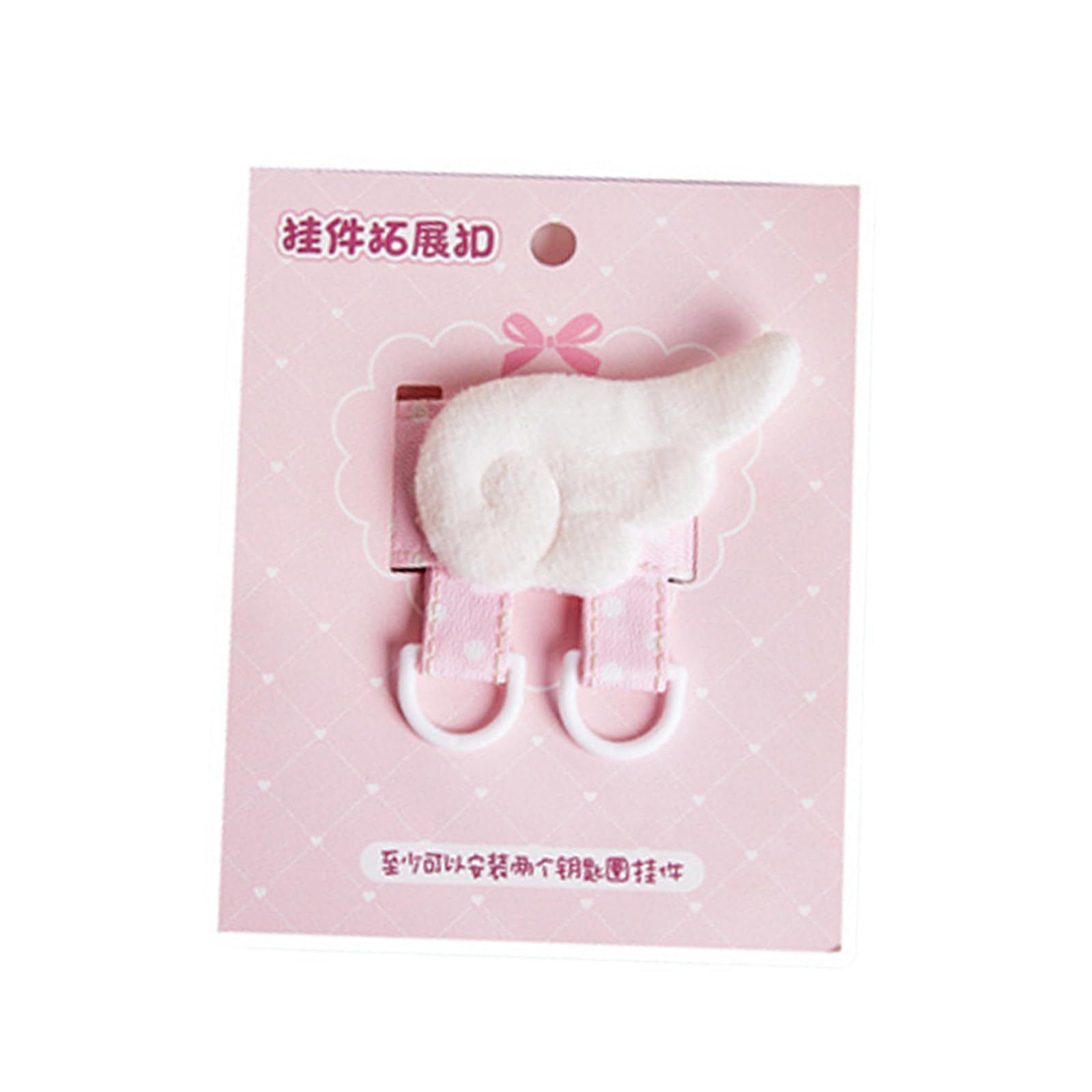 Mekalero B Furry Star And Heart Keychain Adorable Plush D-Shaped Uckle For Phone Charm Ackpacks Purse Ags Luggage Decoration Fun Phone Charm
