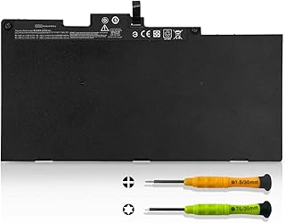 TIIANTE 46Wh CS03XL Laptop Battery for HP EliteBook 745 755 840 850 G3 G4 848 G3 ZBook 15u G3 G4 mt42 mt43 800513-001 800231-141 T7B32AA HSTNN-I33C-4 HSTNN-I33C-5 HSTNN-IB6Y