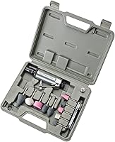 Vista 15 de Ingersoll Rand 301BK - Kit de piedra para amoladora neumática angular, 21,000 RPM, 0.25 HP, pinza de 1/4", escape delantero