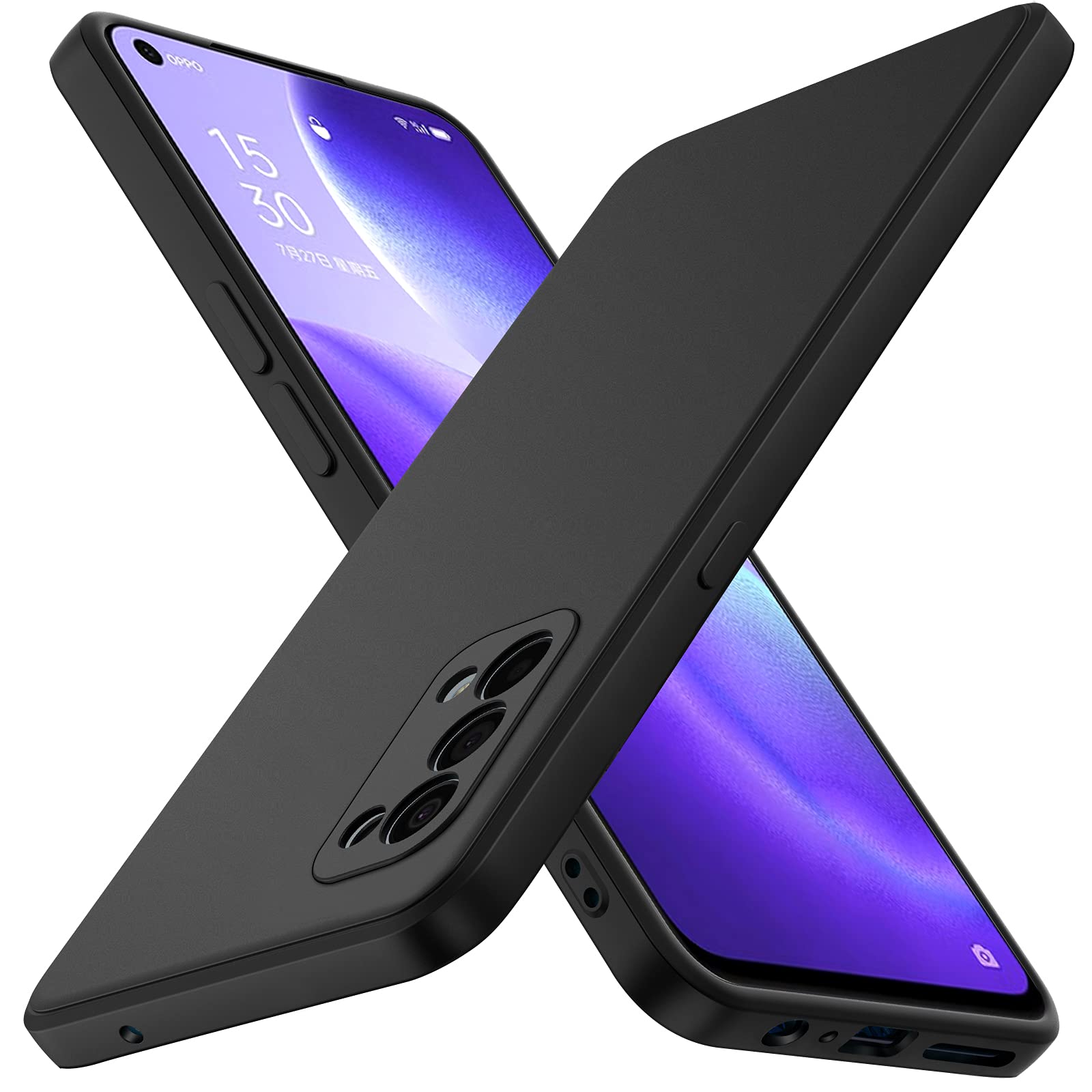 DESSEN Cover per Honor 400 5G con Protezione Obiettivo Fotocamera & Angoli Rinforzati Airbag Antiurto Custodia Silicone Trasparente Morbida TPU Anti- ingiallimento, Blu