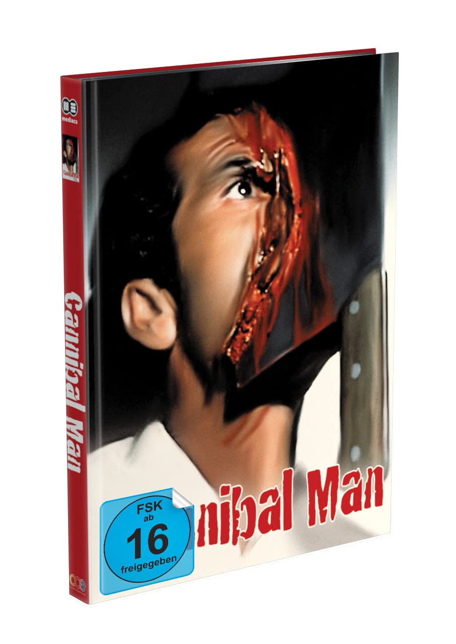 LEONINE Cannibal Man 4K, 3 UHD Blu-ray (Mediabook Cover A Limited Edition)