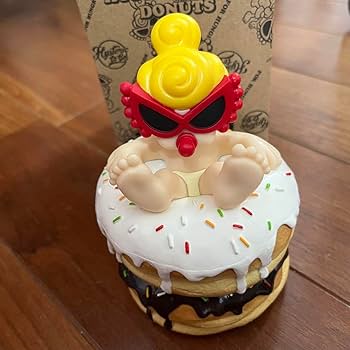 ヒスミニ　ドーナッツ　小物入れ　2個セット HYSTERIC MINI - ヒスミニ☆正規品☆小物入れ☆ドーナツ☆②
