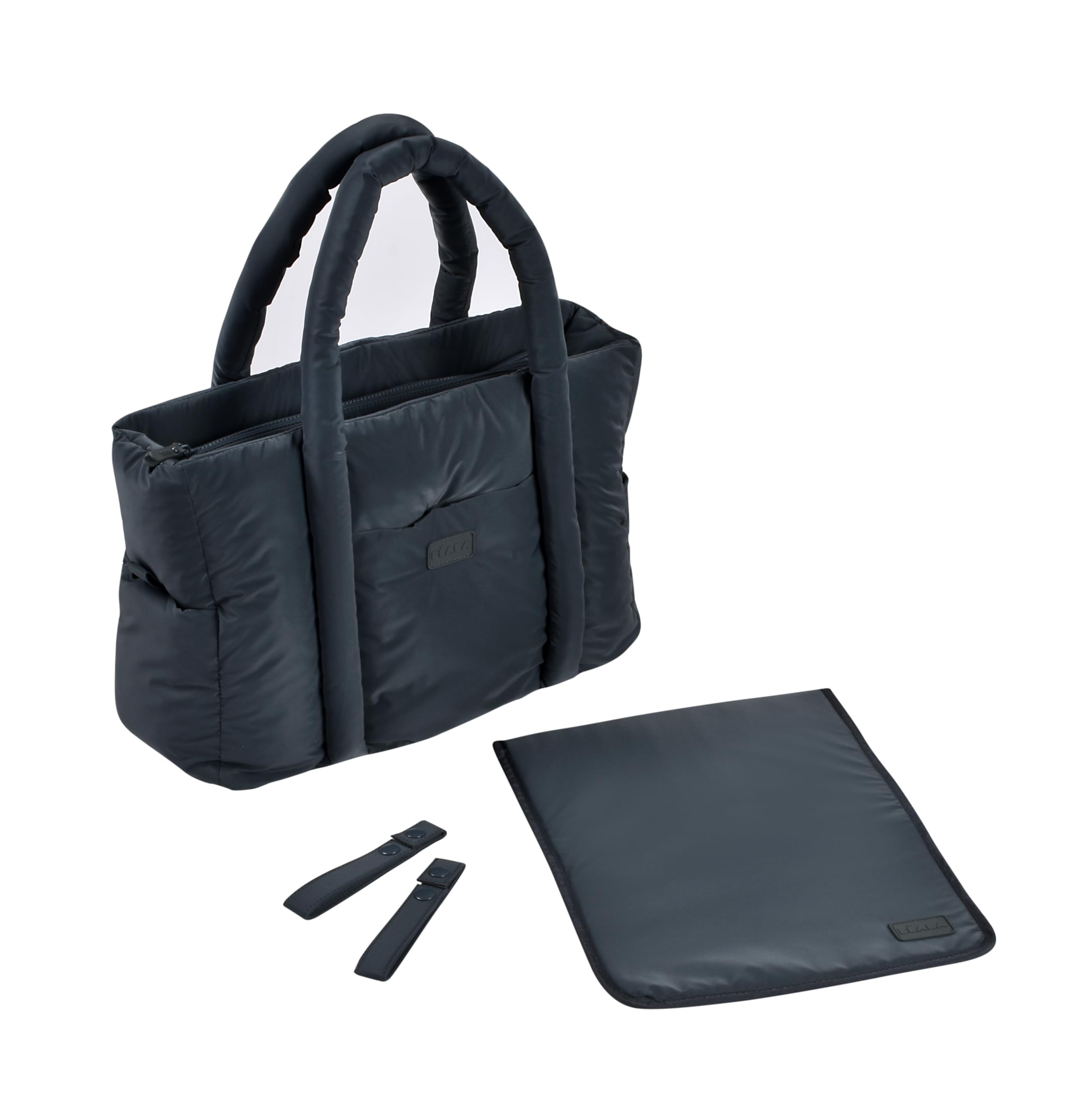 Béaba, Wickeltasche für Babys, Mehrere Fächer, 10 Taschen, Reißverschluss Trolley-Koffer, Schultergurt, Isotherm-Tasche