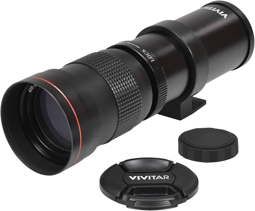 Amazon.com : Vivitar 420-800mm f/8.3 Manual Focus Telephoto Zoom