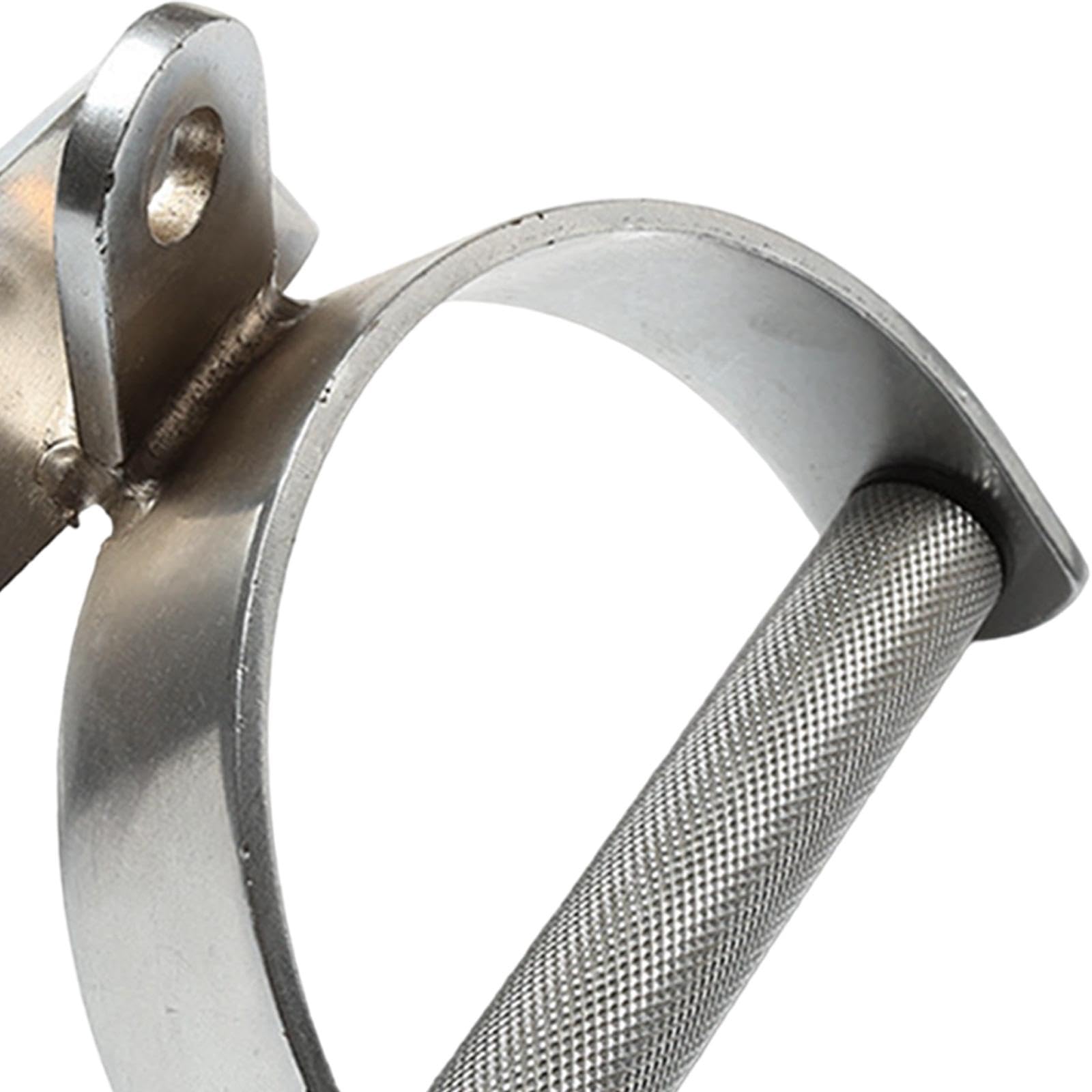 Maniglia per Cavo di Trazione, Accessorio per Cavi Realizzato in Ferro Resistente con Texture Ergonomica per Il Rafforzamento Mirato di Braccia E