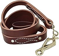 Vista 2 de Ray Allen Latigo Leather Agitation Lead (Heavy Duty Snap)