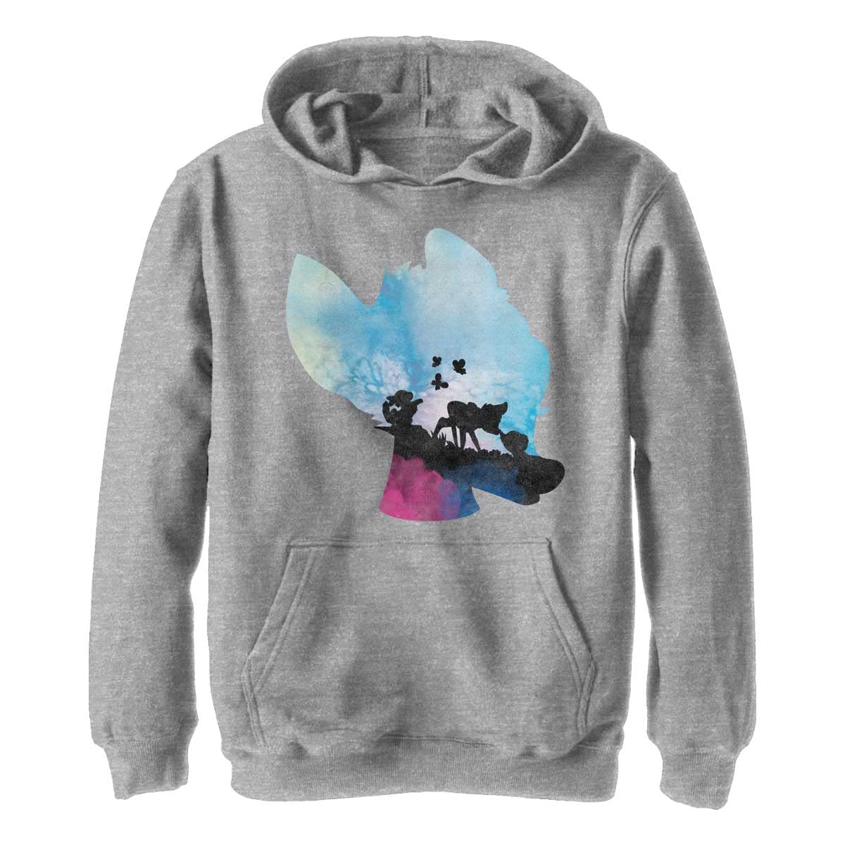 Disney Watercolor Bambi, Sudadera Bebe Niños Unisex^niños, Sportlich Heather,