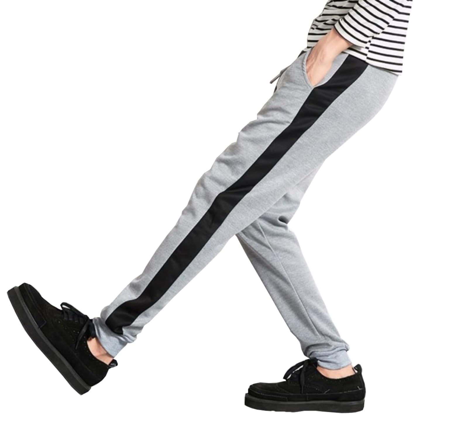 Trending Lower Track Pants Joggers Pajama for Mens TT_Side-Grey_0CC-picture-38