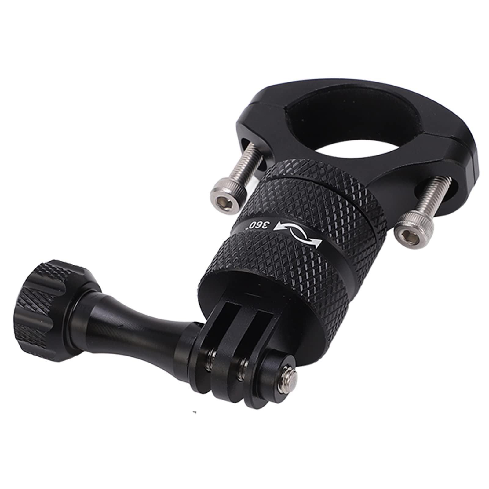 Supporto per Bici per per 10 9 8 7 6 5 4 3 2 1, 5 Session 4 Session, per per Action, per Xiaoyi, Supporto per Supporto per Portabiciclette Moto in Alluminio con Rotazione a