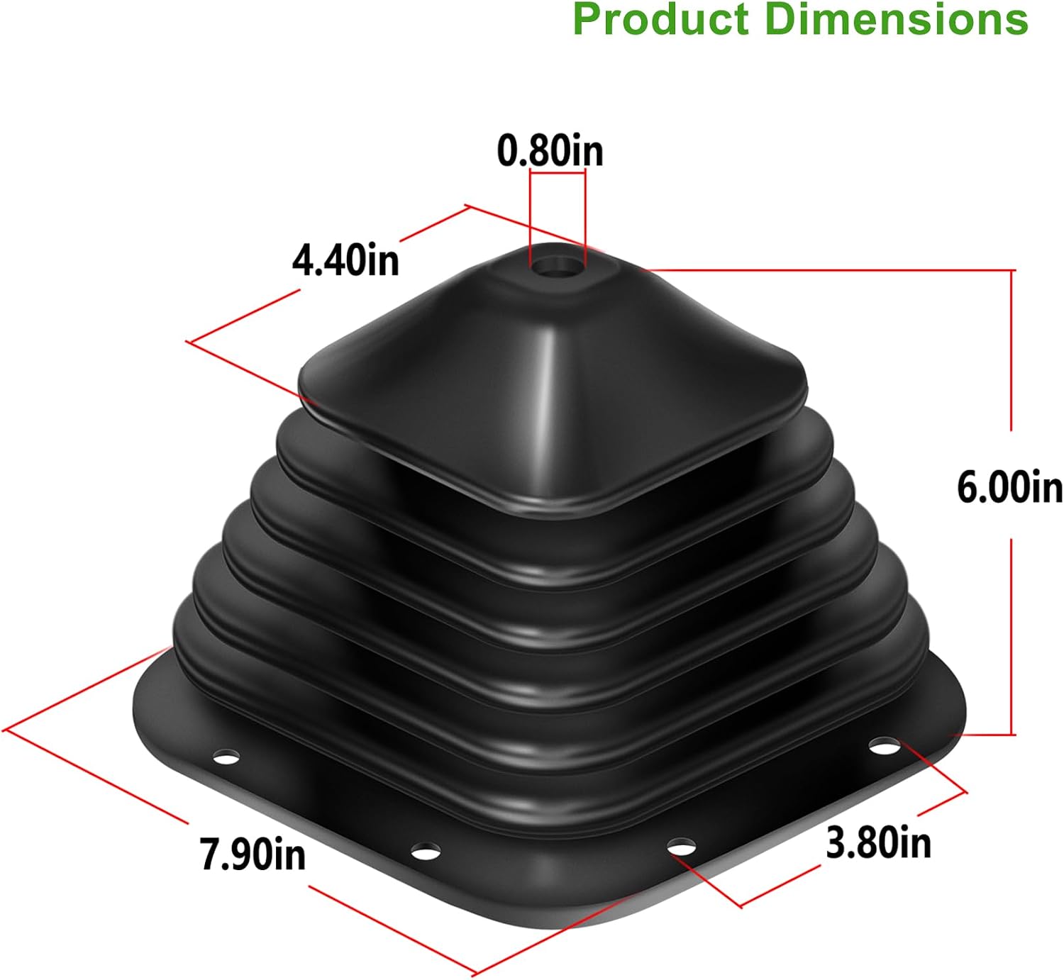 924-5405 Automatic/Manual Transmission Shift Boot Compatible with Select Kenworth Models,Replace OEM K042-79.