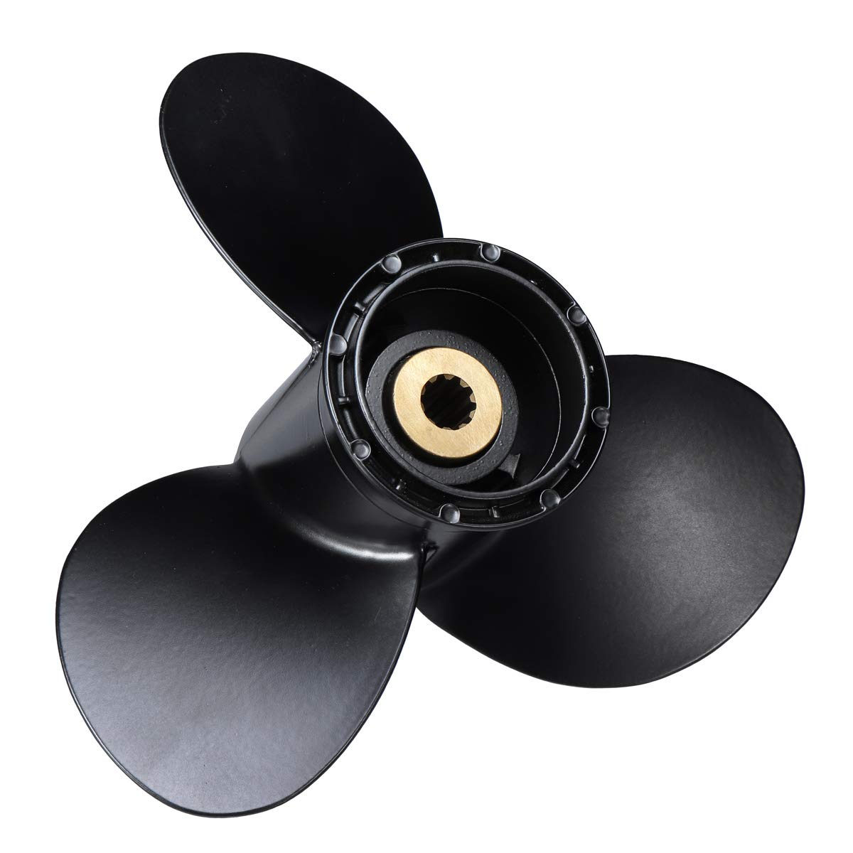 9 1/4 X 10 Hélice De Aluminio Barco Fueraborda para Suzuki 8-20Hp 58100-93733-019 Evinrude Johnson