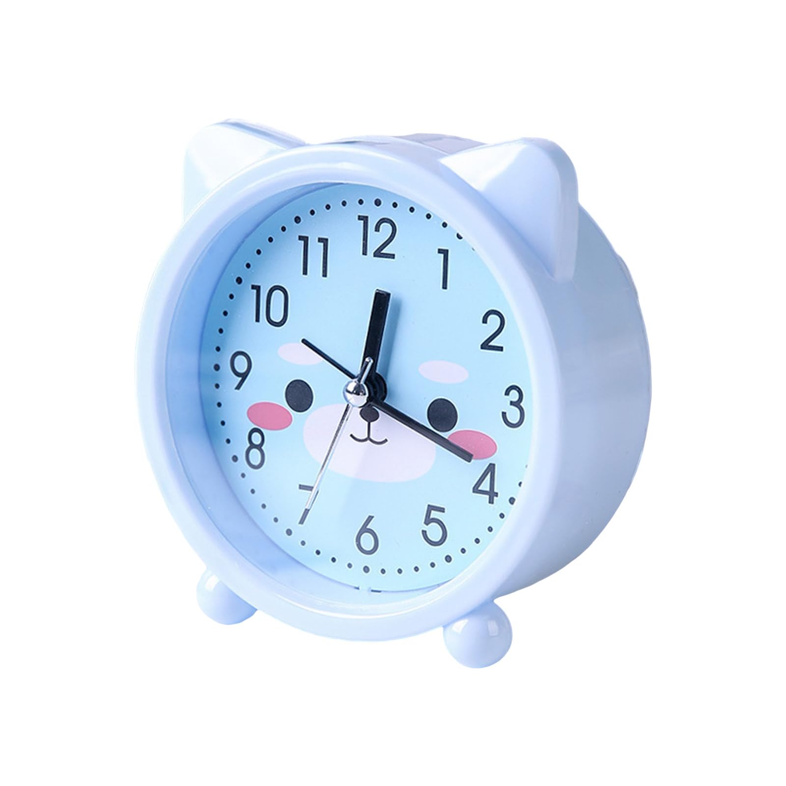 Maxtonser Desk Clock Color Kitten Shape Alarm Clock for Room Decoration and Functional with Decorative Ears Feature