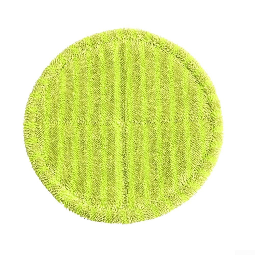 Chiffons de rechange pour balai électrique, tampons ronds de 16 cm, 6/12 pièces, solutions de nettoyage douces et lavables (6 pièces)