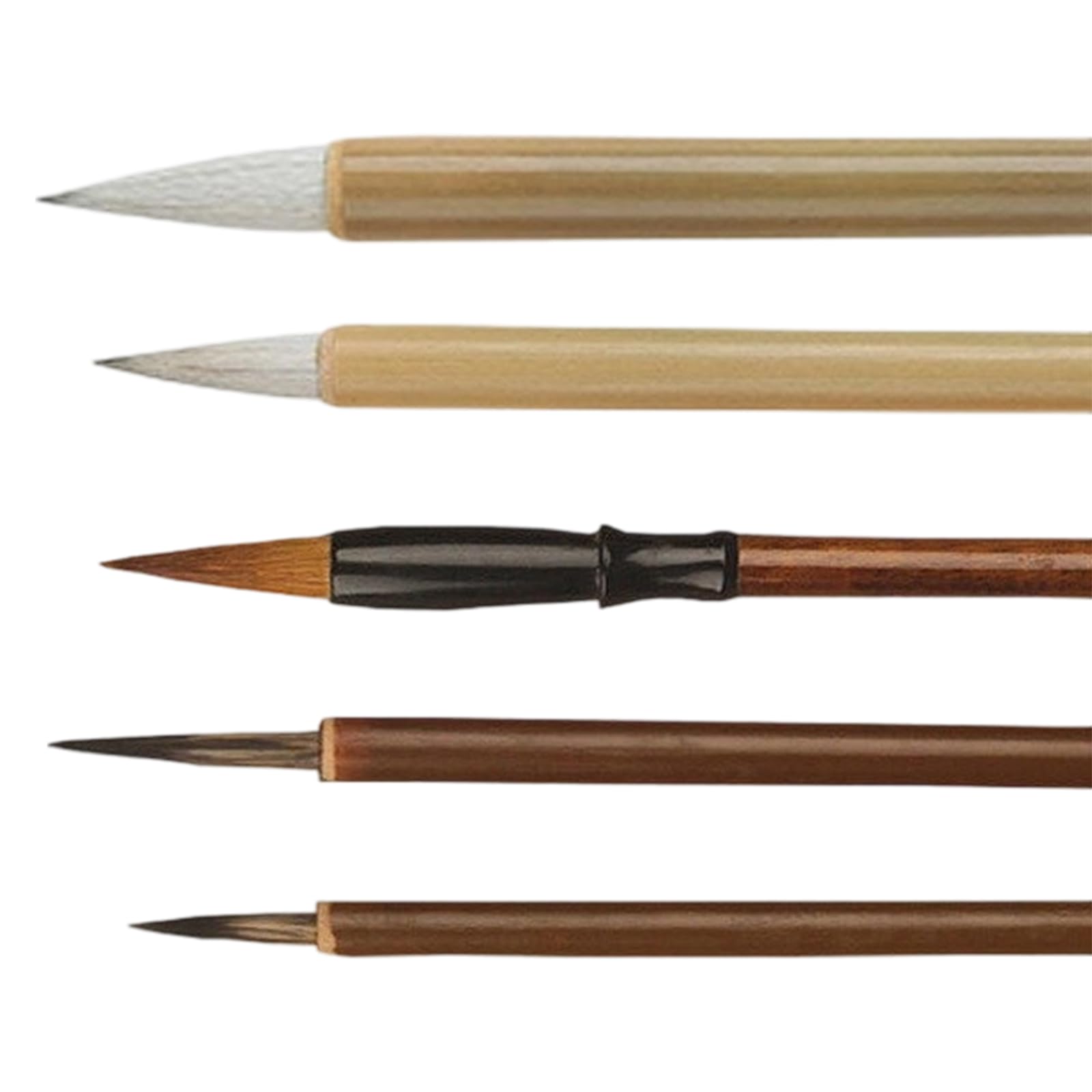 Calligraphy Brush for Beginner Artist Wood Handle Chinese Painting Antithetical Couplet Writing Traditional Writing Brushes