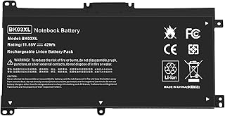 TREE.NB 11.55V 42Wh BK03XL Compatible Laptop Battery Replacement for HP Pavilion X360 14M 14m-ba011dx 14m-ba013dx 14m-ba015dx 14m-14-ba253cl 14-ba125cl 14-ba175nr P/N BK03041XL BKO3XL 916366-421