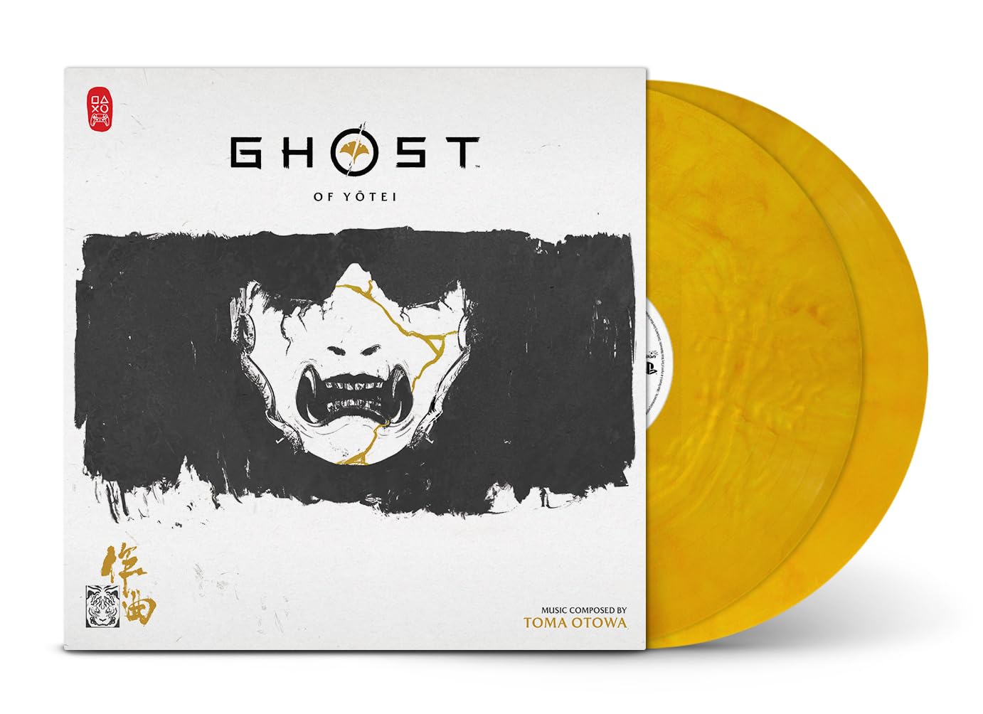 Toma Otowa - Ghost of Yotei - 2LP Gold Shimmer Vinyl - Presale Ships By 26/6/26