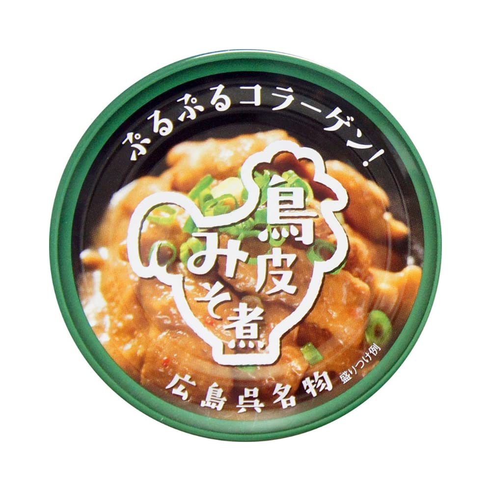 Amazon | 瀬戸内レモン農園 鳥皮みそ煮 缶詰 24缶 おつまみ 缶詰 名物