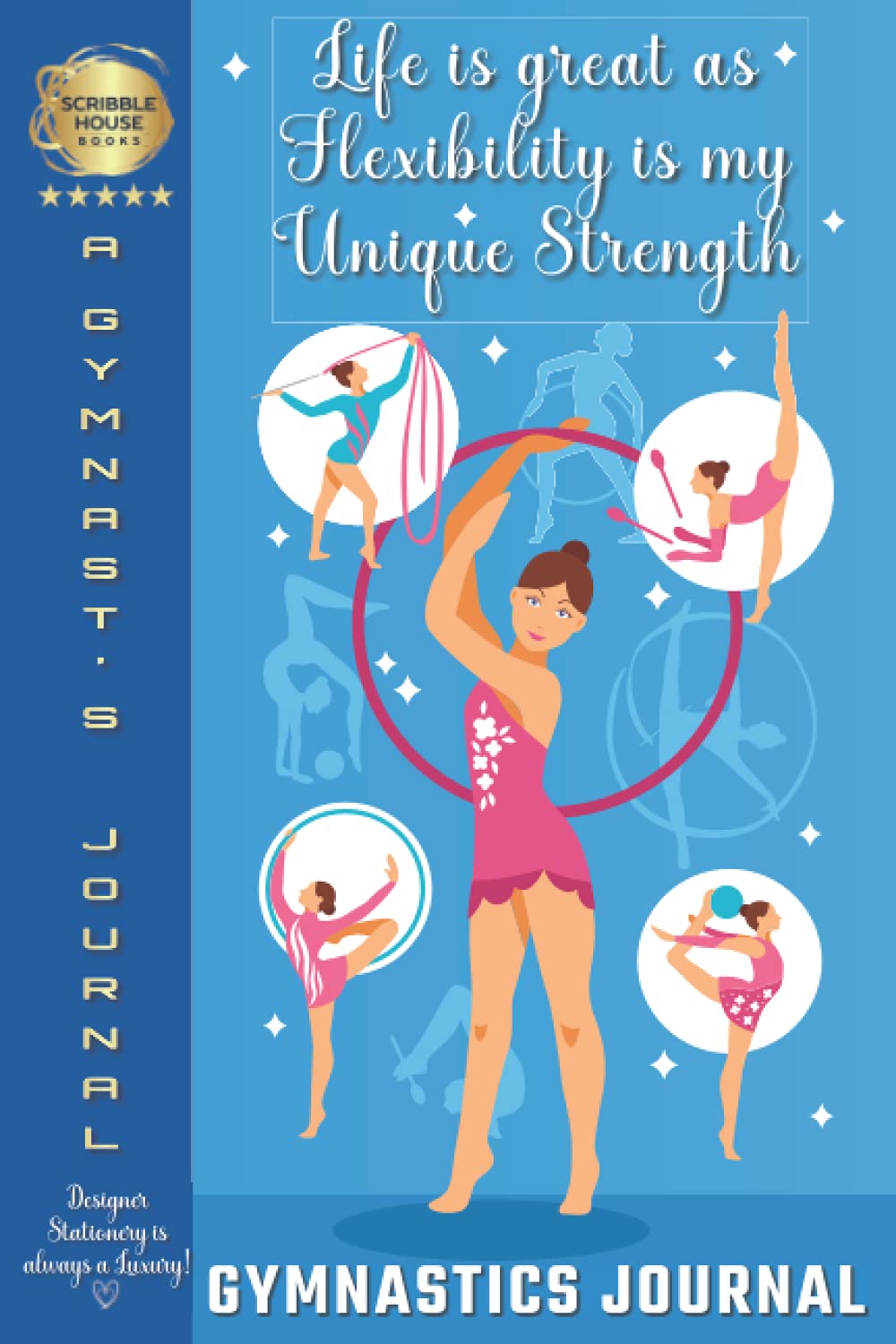 Gymnastics Lined Journal Notebook for Gymnasts: Gymnastics themed Lined Composition Notebook to Journal the Fantastic Gymnastics Journey of a Gymnast for Reflection | Gift for Gymnasts