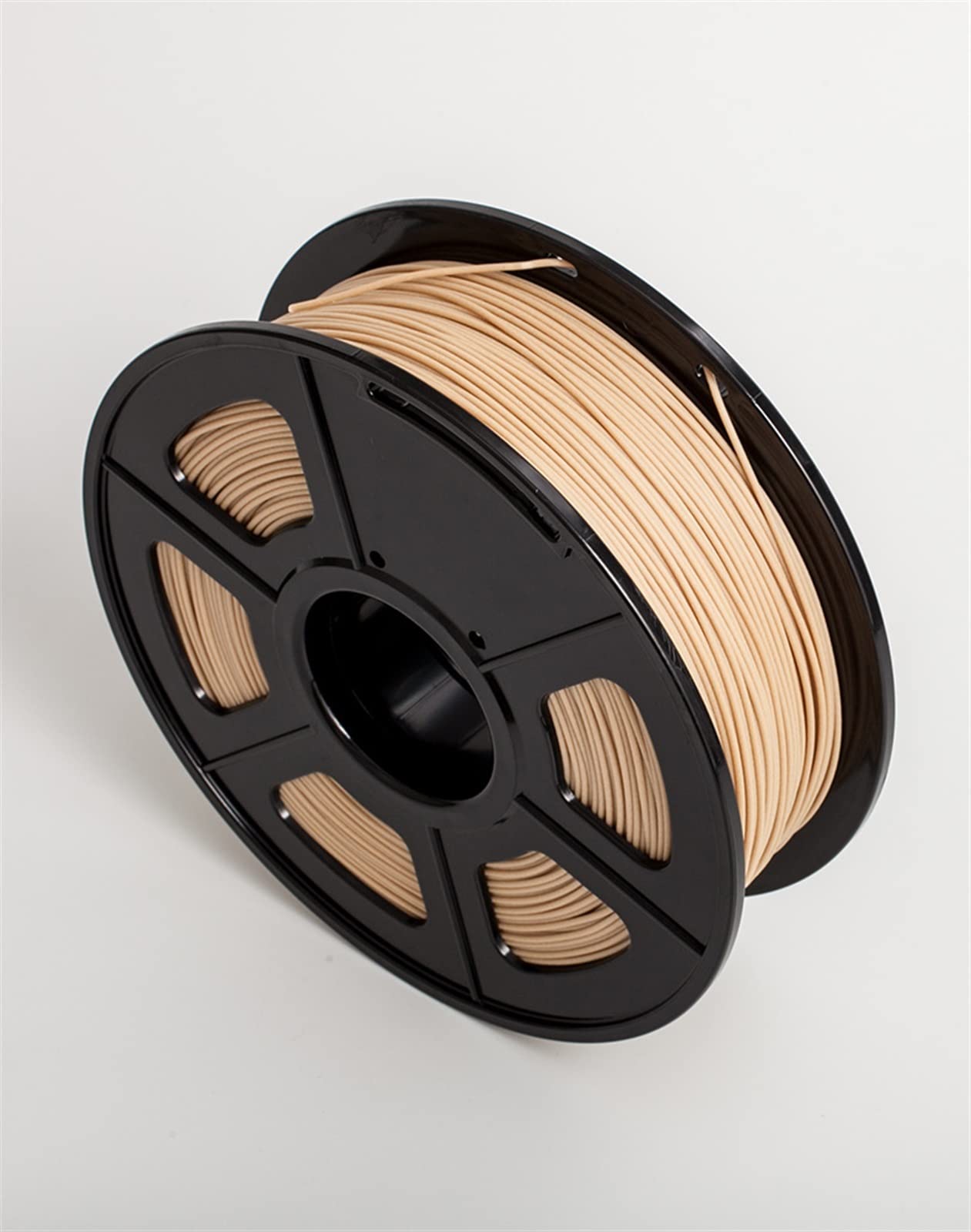 Filamento PLA, Filamento for impresora 3D, color madera, imitación madera maciza, filamento PLA 1.75, bobina de 1 kg, suministros for impresión 3D