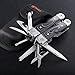Multitool- Micarta Handle Multi-Tool 13-in-1 with Knife Pliers and Scissors - Utility Tool with Large Knife and Saw - Mini Tool for Camping Hunting Survival & Outdoor - Gifts for Men 59029