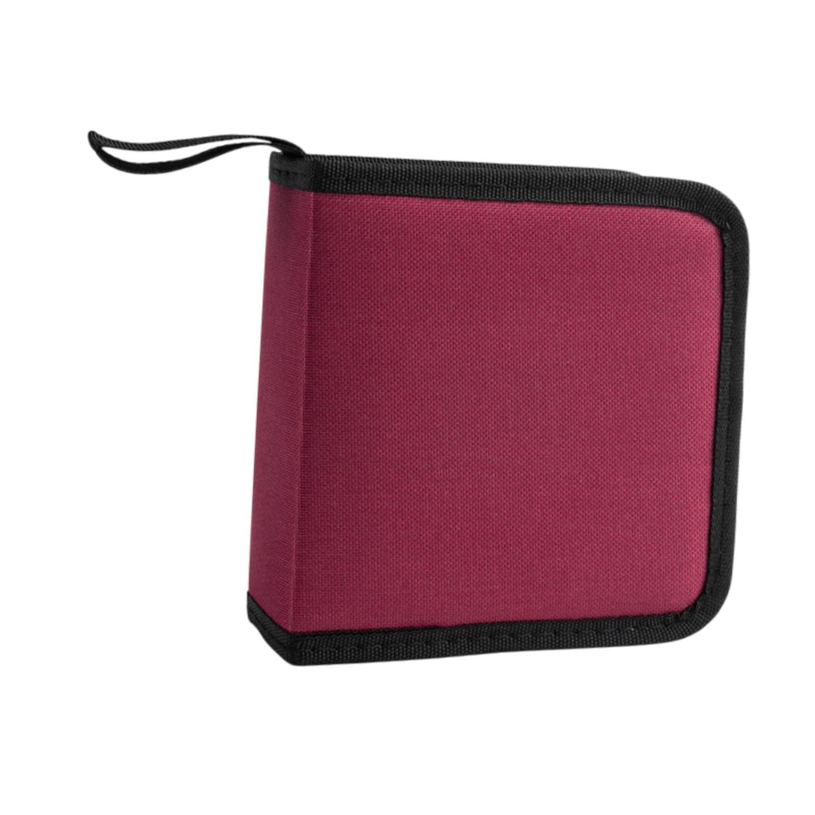 BNF®CD DVD Carrying Case Compact Portable Sleeve Disc Holder for Travel Home Car Red|Computers/Tablets & Networking | Drives, Storage & Blank Media |1 CD Case-image-46
