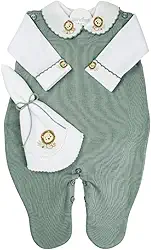 Kit Conjunto Saida Maternidade Menino Confortável E Fofa