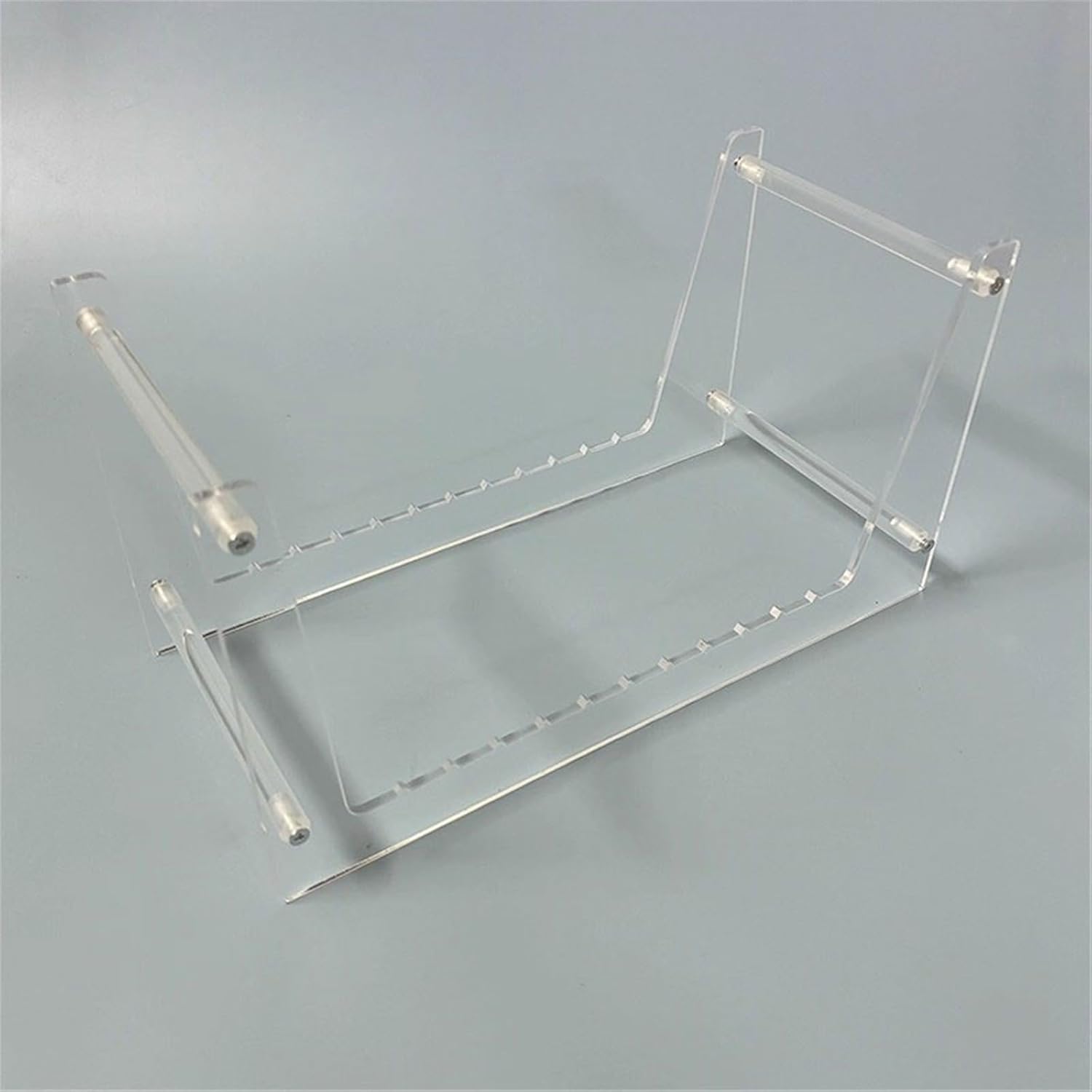 Amazon｜ビニールレコードホルダー | レコードディスプレイラック | 透明アクリルビニールレコードディスプレイスタンド、多機能アルバム、CD 、雑誌、本、コミック、ファイル収納スタンド雑誌、書類、コミック、アルバム、CD、ビニールレコードなど ... ビニールレコードストレージ オープンアクリルビニールレコードラック多機能卓上CDアルバムホルダー