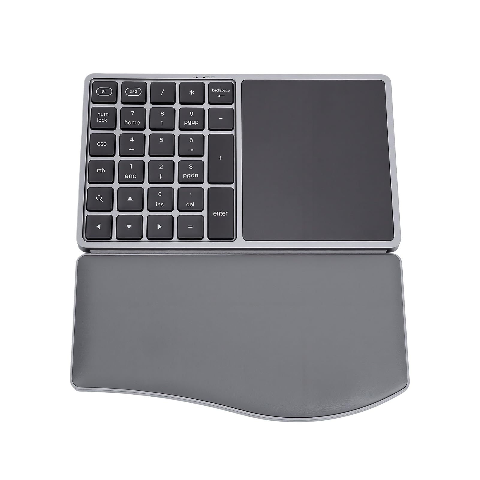 Goshyda Teclado Numérico con Panel Táctil, Bluetooth Inalámbrico 2.4G