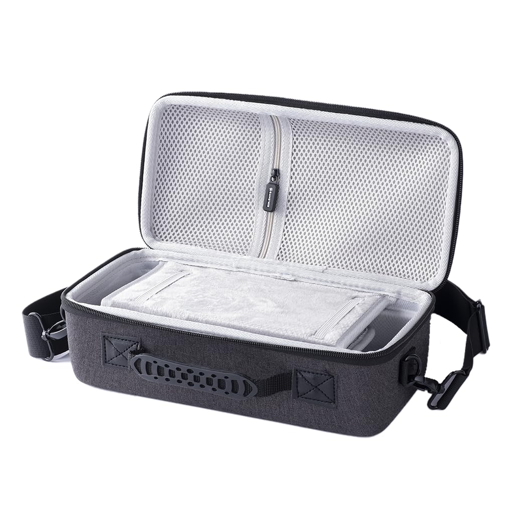 GAME'NIR Controller Travel Case Protective Hard Bag Travel Storage Waterproof Shockproof Dockable Accessories Kit, with 12 Pockets for Game Cards, for