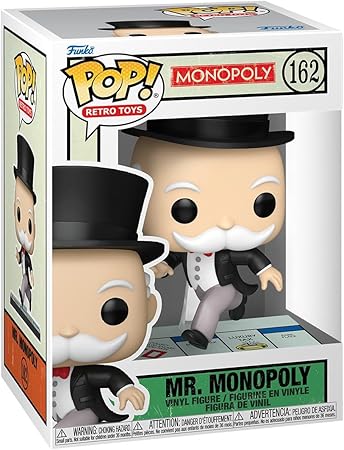 Juego Controversial de PlayStation Resucitado por Fans 8 Funko Pop! Vinyl: Monopoly - Mr. Monopoly - Pass Go - Hasbro, Inc - Collectable Vinyl Figure - Gift Idea - Official Merchandise - Toys for Kids & Adults - Ad Icons Fans