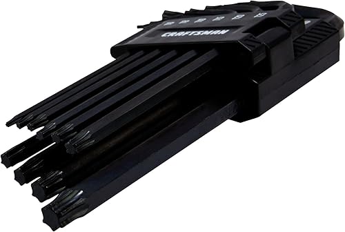 Miniatura 6 de CRAFTSMAN Juego de llaves hexagonales Allen con extremo de bola, Torx, 10 piezas (CMHT26031)