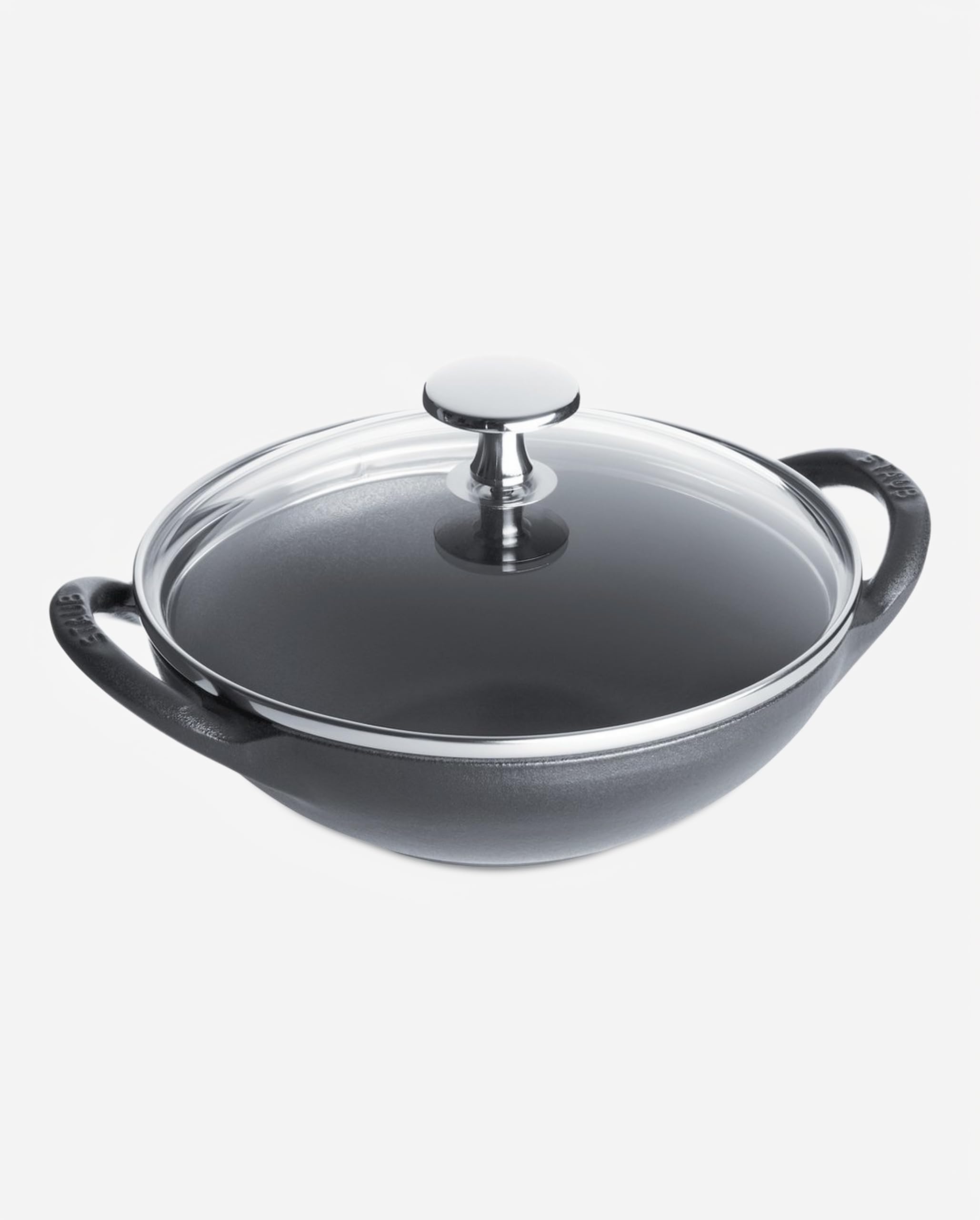 Amazon.co.jp: staub ストウブ 「 ベビー ウォック 16cm グレー