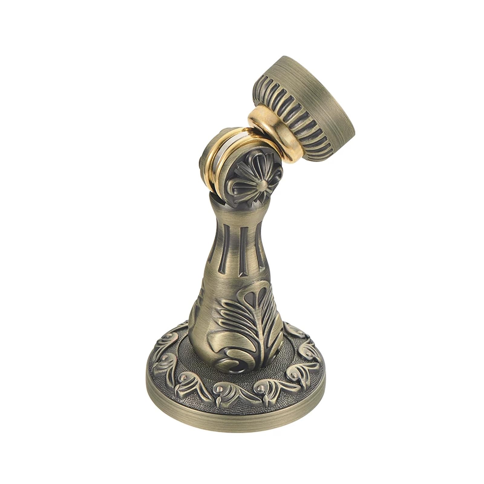 Magnetic Door Stoppers, Copper Door Stops for Wall and Floor Mounting, Door Holder Keep Door Open(C)