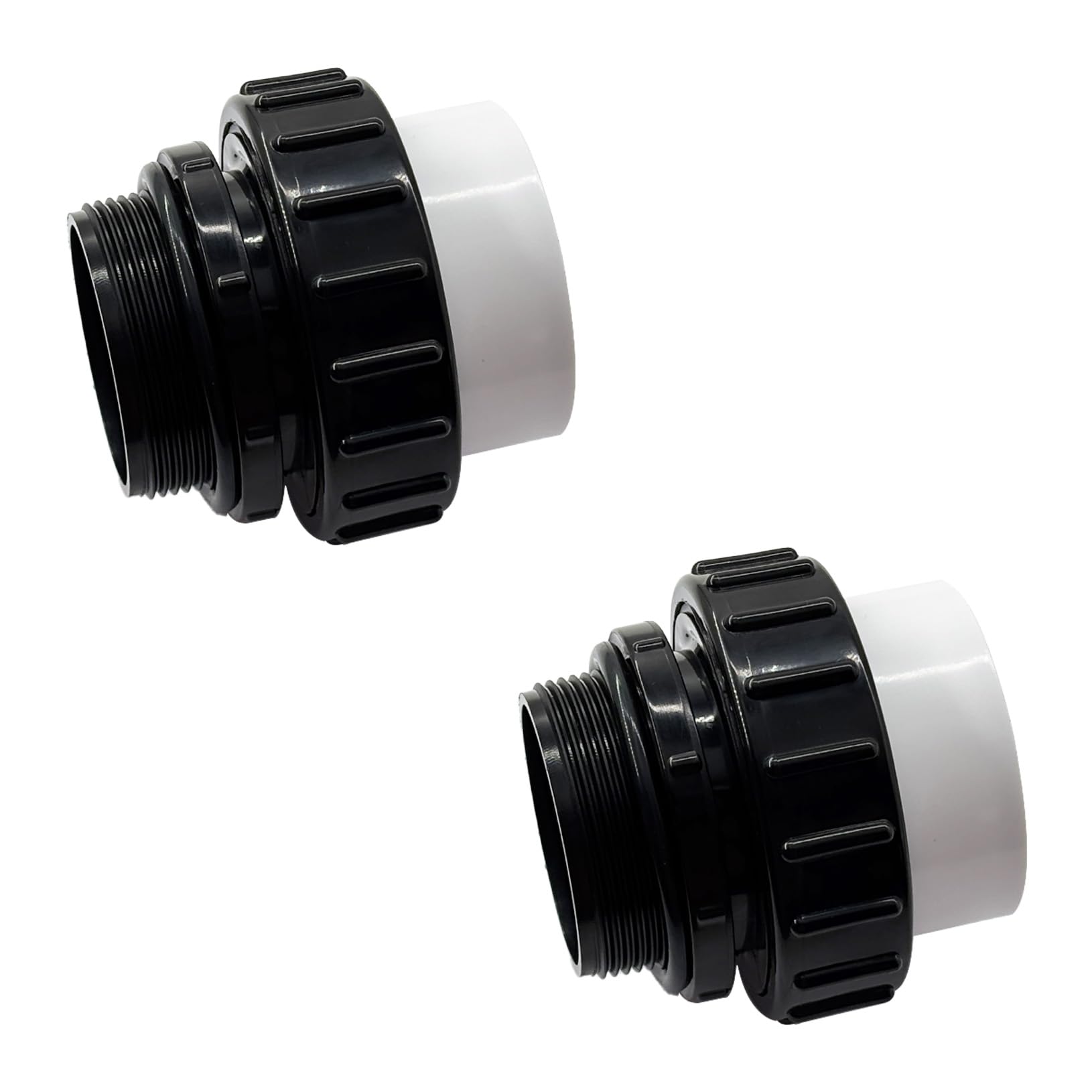 Trucktok 21063-200-000 2" MIP x 2" PVC Pool Pump High Tem Unions Replacement for Pool Pumps 40 Male Adapters (4 Pack)