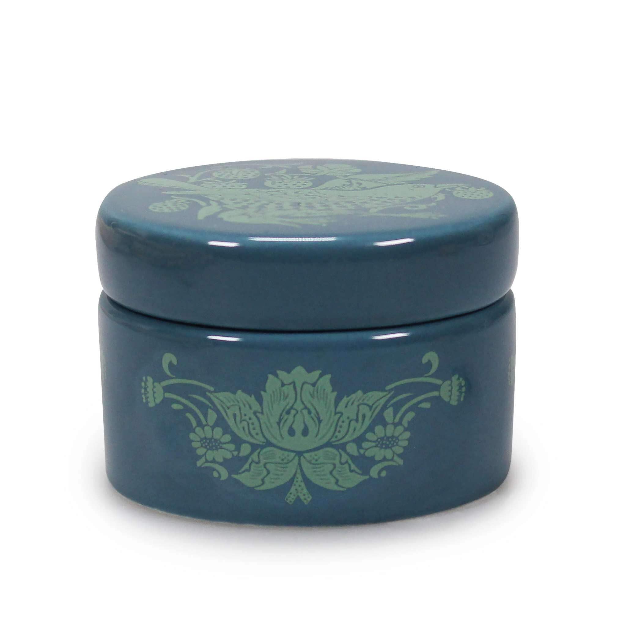 NEW Trinket Box (6cm) - ACS William Morris (Sage)