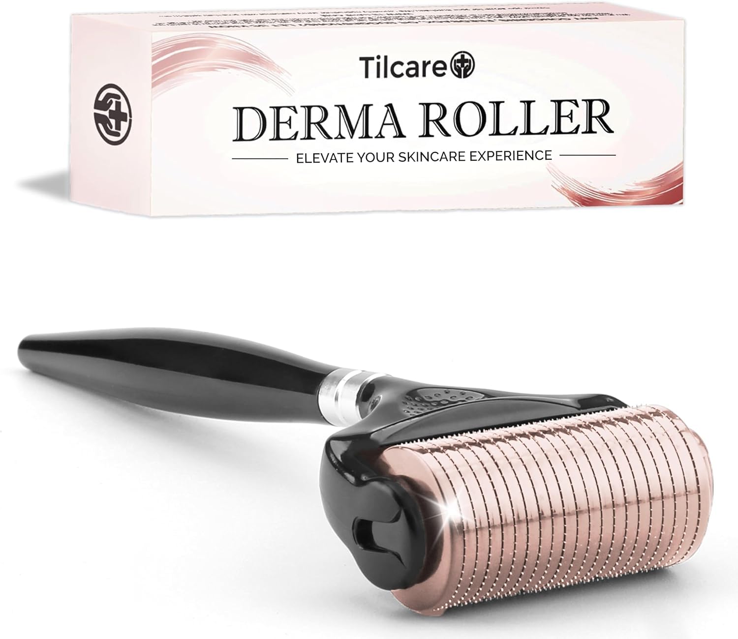 Dermaroller Ultra-Largo per il Viso – Kit di Microneedling per Uso Domestico, Rullo a Micro-Aghi da 0,25 mm per la Cura della Pelle, Superiore al Microneedling Pen/Derma Pen
