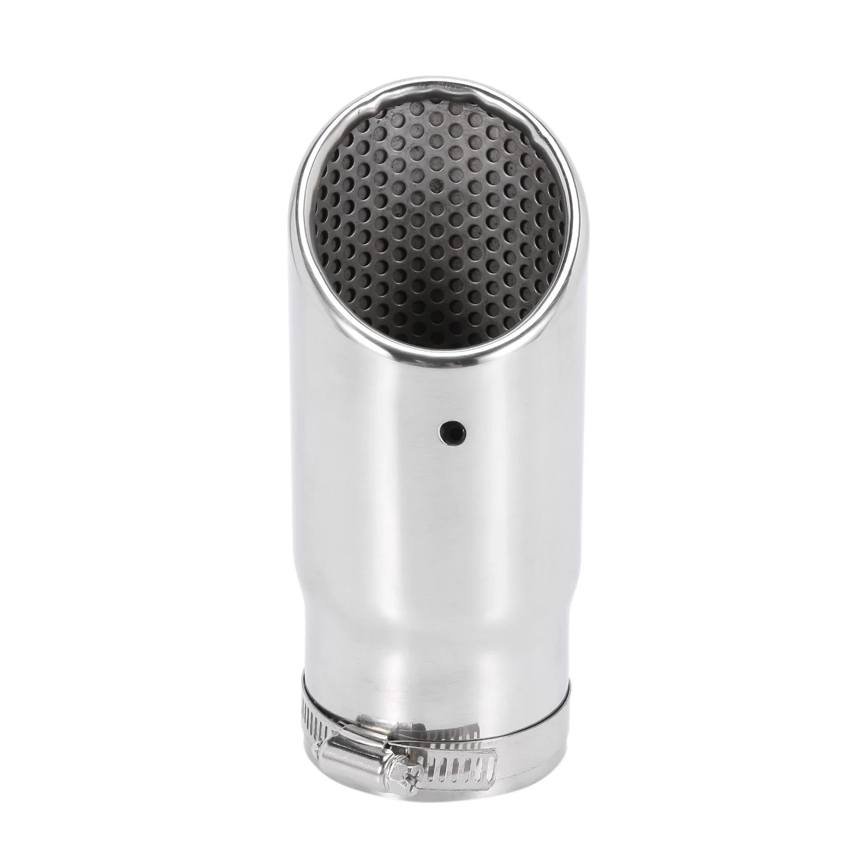 2 Piezas De Silenciador Escape Coche Tubo Acero Inoxidable Revestimiento Garganta Trasera Para Mercedes Para Benz C180