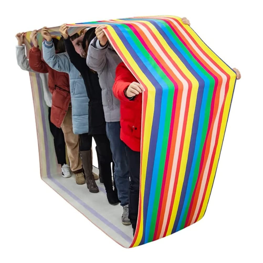 Gioco di Corse Tappeto da Corsa per Gioco di Squadra, Tappetino da Corsa in Tessuto Oxford 2-14M, Attrezzatura Multiplayer per attività All'aperto per Bambini per Adulti (Size : Adult-11M//36FT)