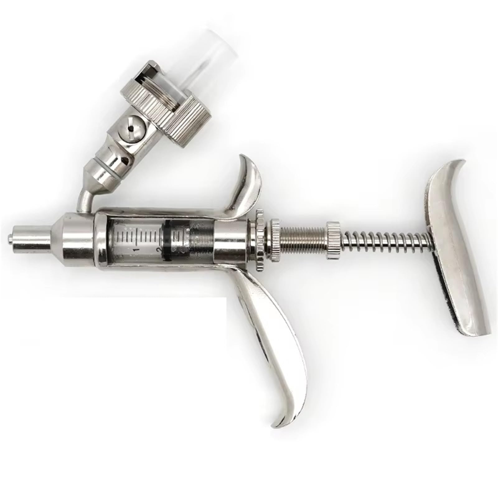 Dispensador De Medicina Veterinaria Jeringa Continua Automática Para Ganado Equipo Veterinario Pistola De Vacunación Para Vaca Cerdo Y Oveja 3ml